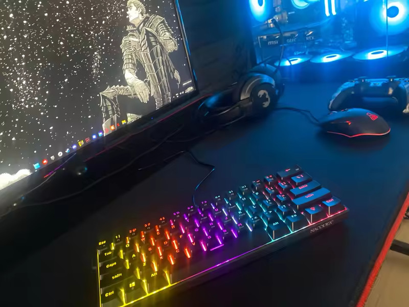 AJAZZ NK61 Wired Gaming Mechanical Keyboard