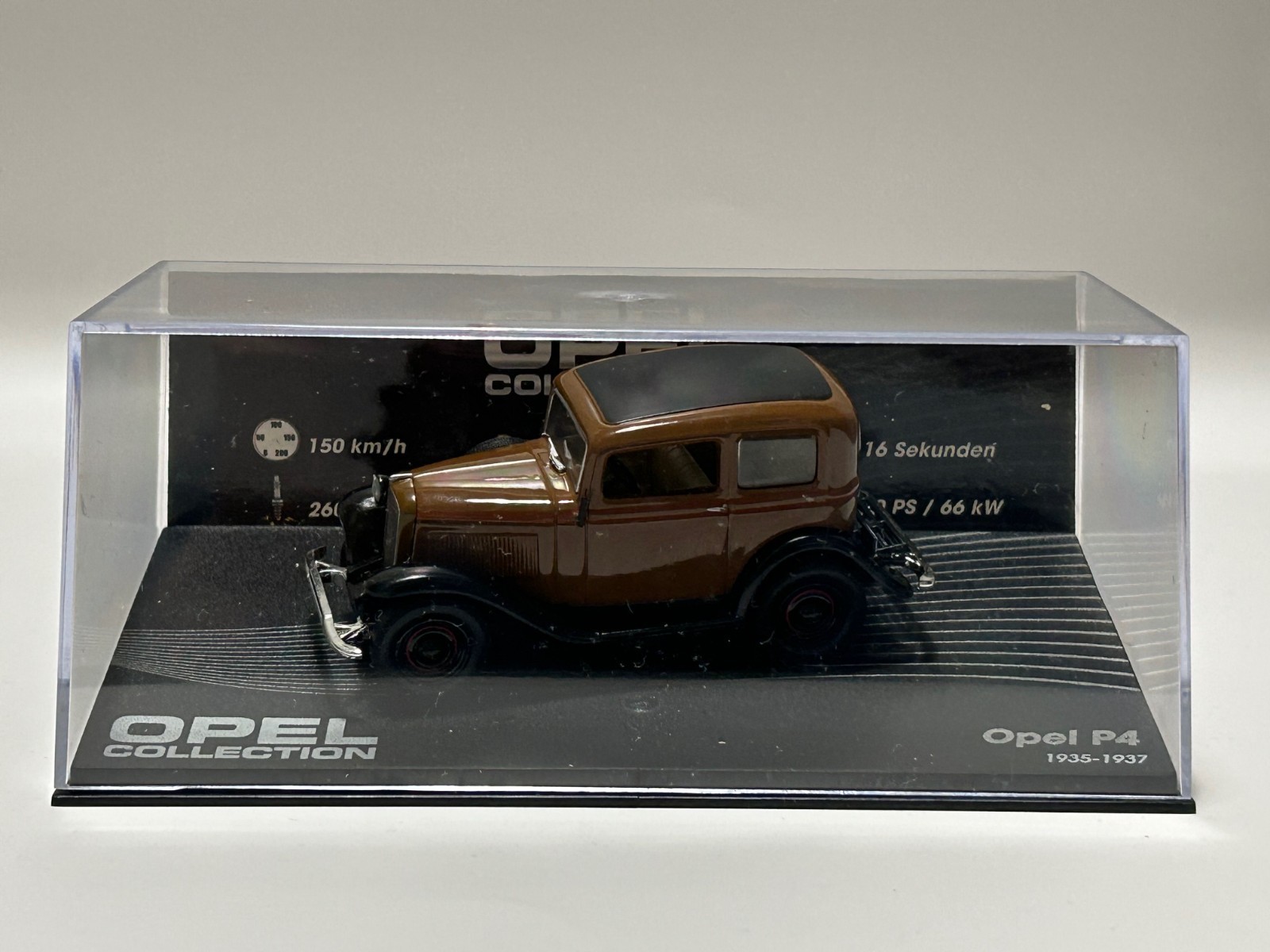 Opel P4 1935-1937 Germany Classic Car Model Toy Diecast 1:43 Scale Altaya