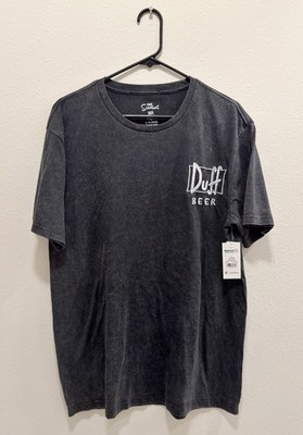 The Simpsons Duff Beer St. Patrick's Day T-Shirt - Men's Large - NWT