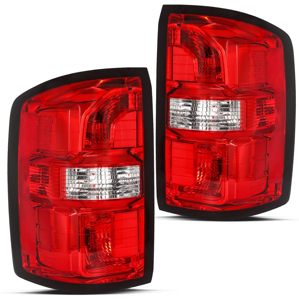 Luces traseras luces de freno izquierda+derecha para GMC Sierra 1500 2500HD 3500HD 2014-2018 Foto 2 de 4
