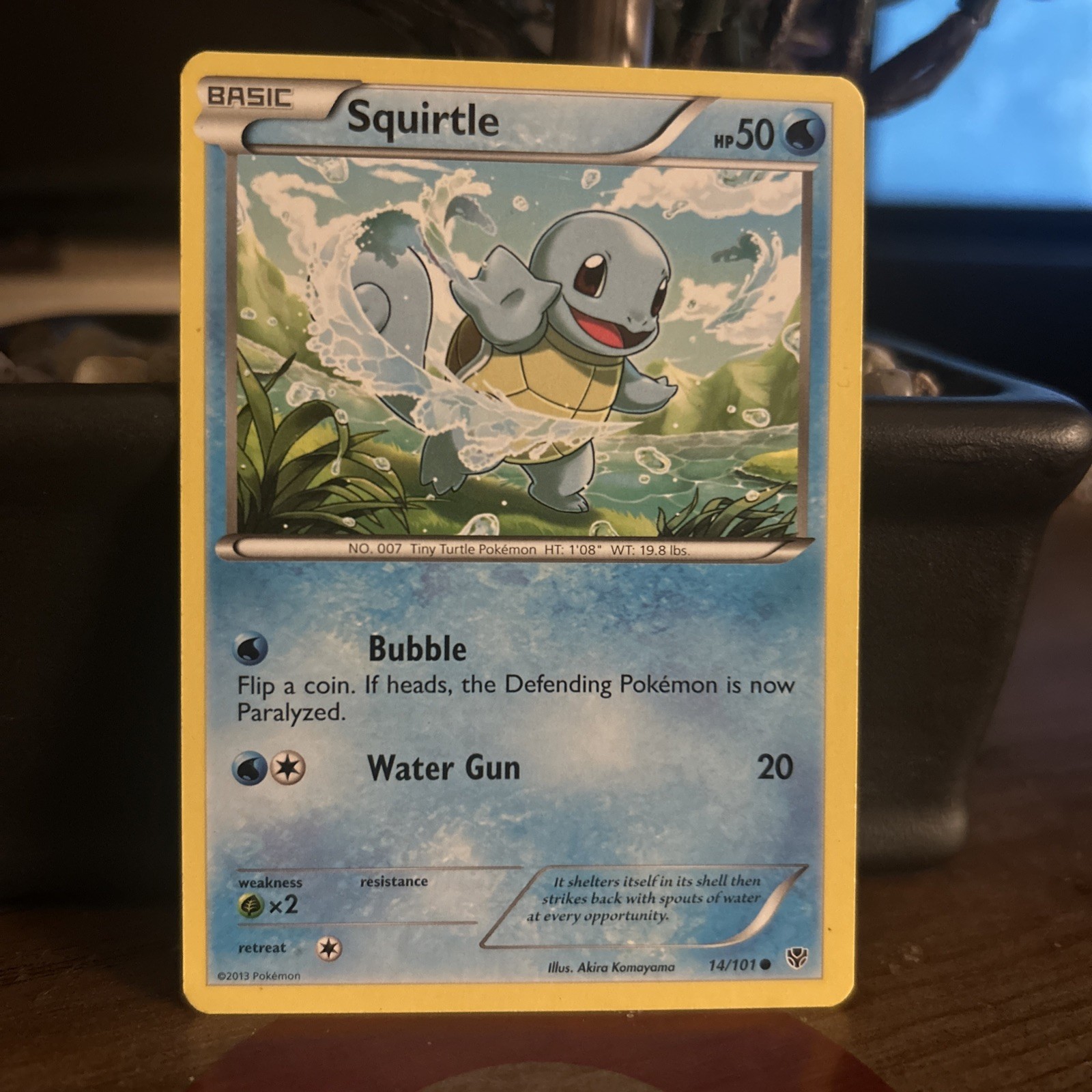 Pokemon Squirtle 14/101 Plasma Blast Common