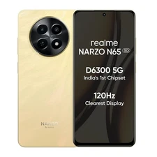 realme Narzo N65 5G (Ambr Gold, 128 GB)  (6 GB RAM) Factory Unlocked Dual SIM
