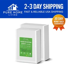 Versatile 260 Count Chamber Vacuum Sealer Bags: Heavy-Duty & Transparent Design