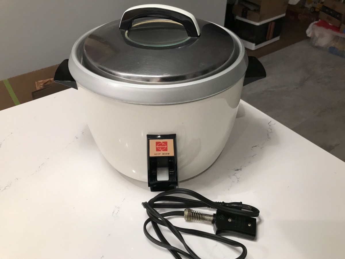 Vintage Rice-O-Mat Rice Cooker Steamer 15 Cup Matsushita National
