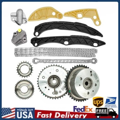 Timing Chain Kit Camshaft VVT Gear Set Fits Kia Sorento Optima Sportage 2.4L 2.0