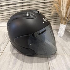 Casco integrale Arai VZ Ram SNELL nero opaco, scudo trasparente usato