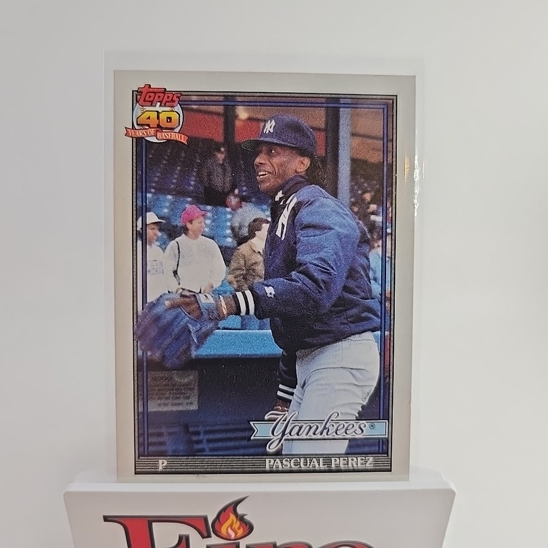 1991 Topps - Pascual Perez #701 New York Yankees