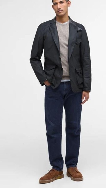 Men Giorgio Armani Jacket Black Polyamide 50