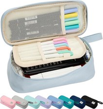 Pencil Case Pouch Box Bag School Supplies Girls Boys Kids, Cute