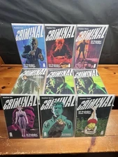 Criminal #1–8 Complete Ed Brubaker Sean Phillip 2019 Image NM With Duplicate #5