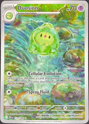 Pokémon Duosion Black Bolt 119/086 Illustration Rare NM | eBay