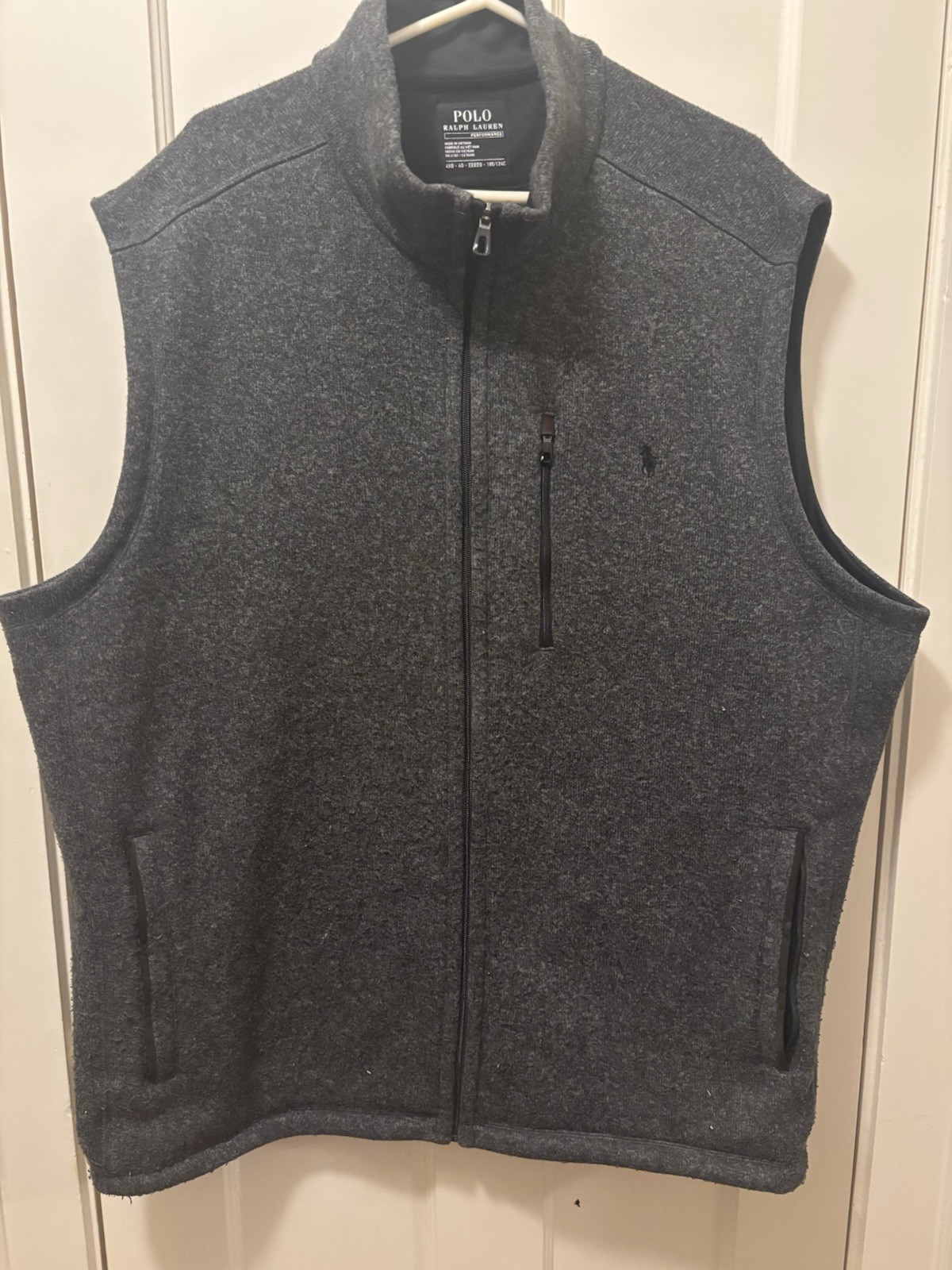 Polo Ralph Lauren Performance Solid Grey Fleece F… - image 1