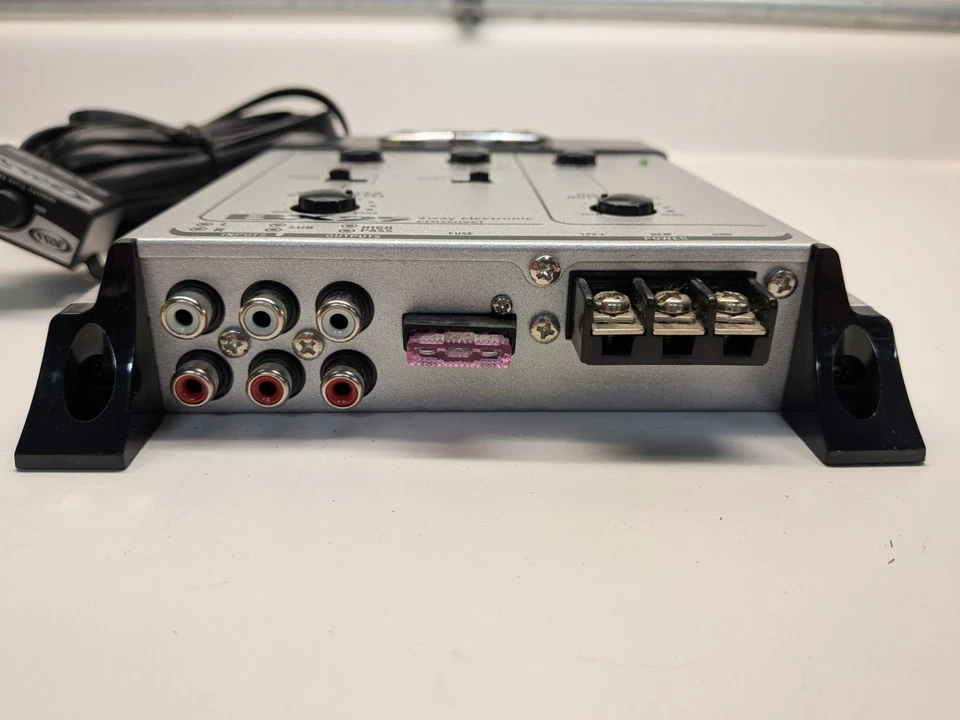 Old School Boss Audio Systems Bx25 2-Way Electronic Crossover w/OEM Bass Knob - Image 2 of 4