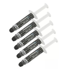 5 Pcs Silver Thermal Grease CPU Heatsink Compound Paste Syringe