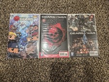 Gears Pop #1 Nico Peña Variante IDW 2019 + Gears of War #1 y 2 2008 WildStorm