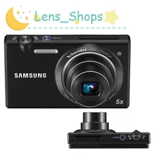 Samsung MV800 Vlog Compact Digital Camera Touchscreen 16MP Black Smile Detection