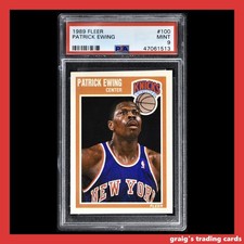 Patrick Ewing Cards and Memorabilia Guide 11
