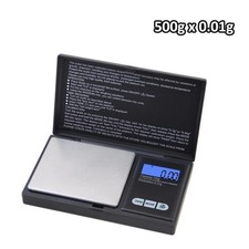 0.01G-500G DIGITAL WEIGHING SCALES POCKET GRAMS SMALL KITCHEN GOLD JEWELLERY