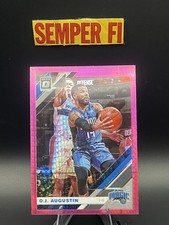 #5 D.J. Augustin 2019-20 Donruss Optic Hyper Pink Free Ship