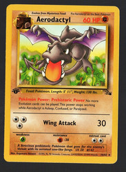 Aerodactyl 16/62 Fossil Rare