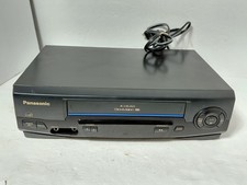Panasonic Blue Line PV-V402 VHS VCR Omnivision Player Recorder No Remote TESTED