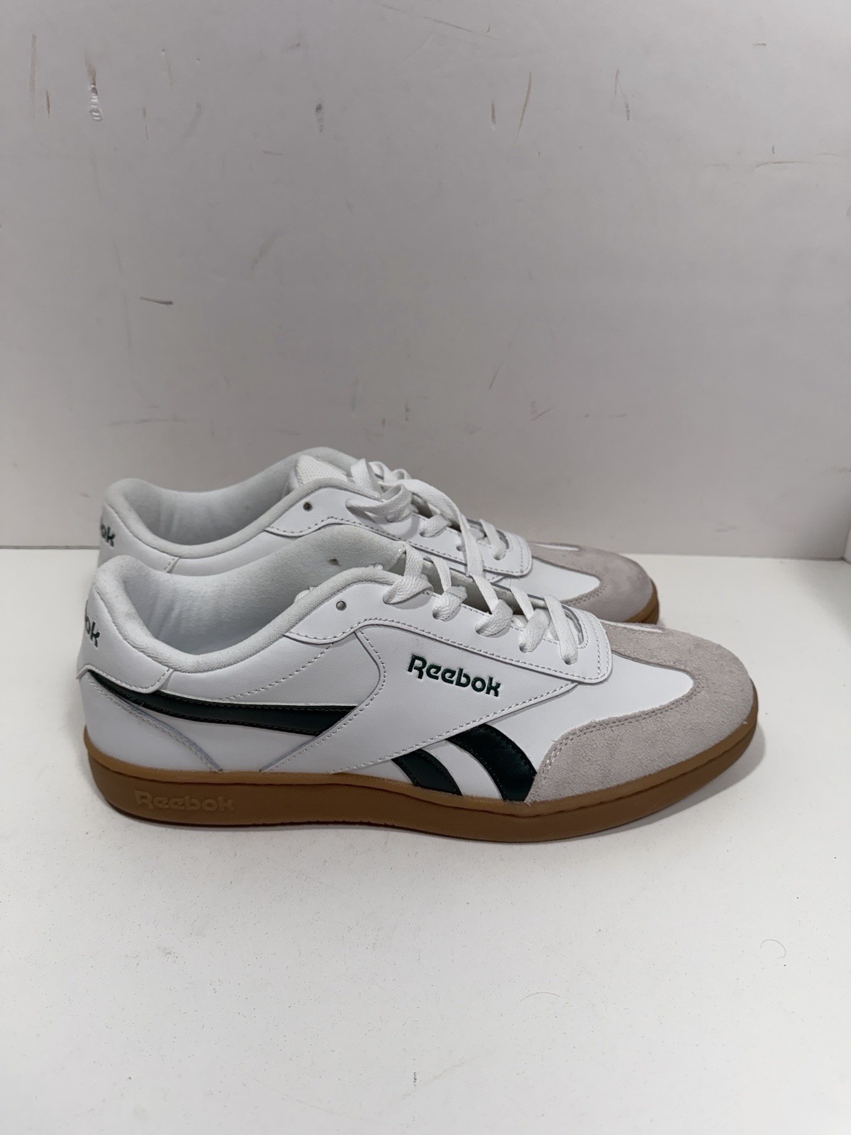 Reebok Smash Edge Tennis Casual Shoes White Black Gray Gum Sz 10 Men’s 400014825 thumbnail 2