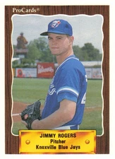 Jimmy Rogers 1990 CMC #815 Knoxville Blue Jays Baseball