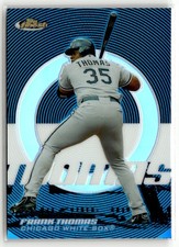 2005 Finest #36 Frank Thomas Refractors Blue #/299