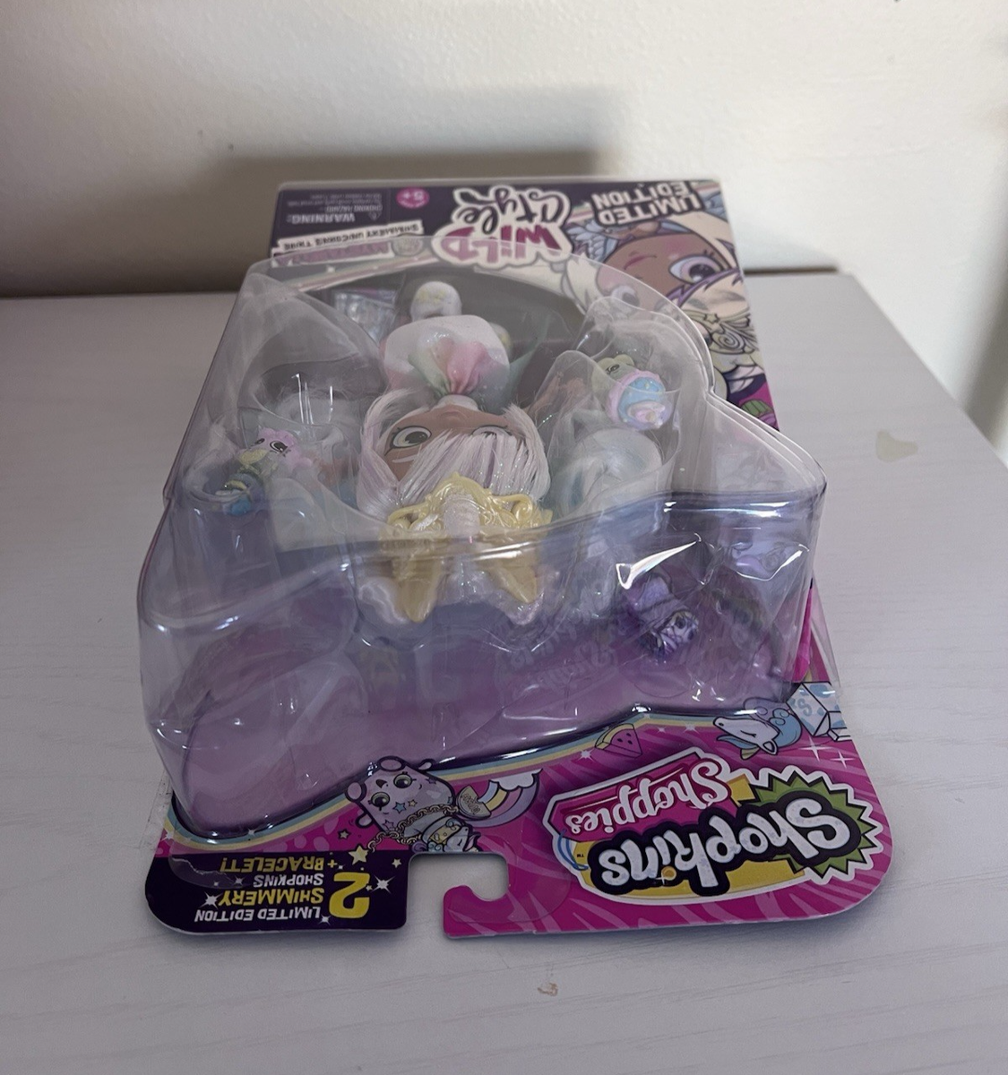 NIB Shopkins Shoppies Mystabella Unicorn Limited Edition Doll NEW