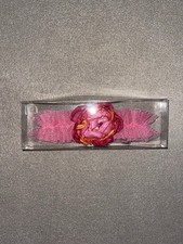 Hot Pink  Orange Tulle Bridal Garter - Flower Accent Bride Prom Garter