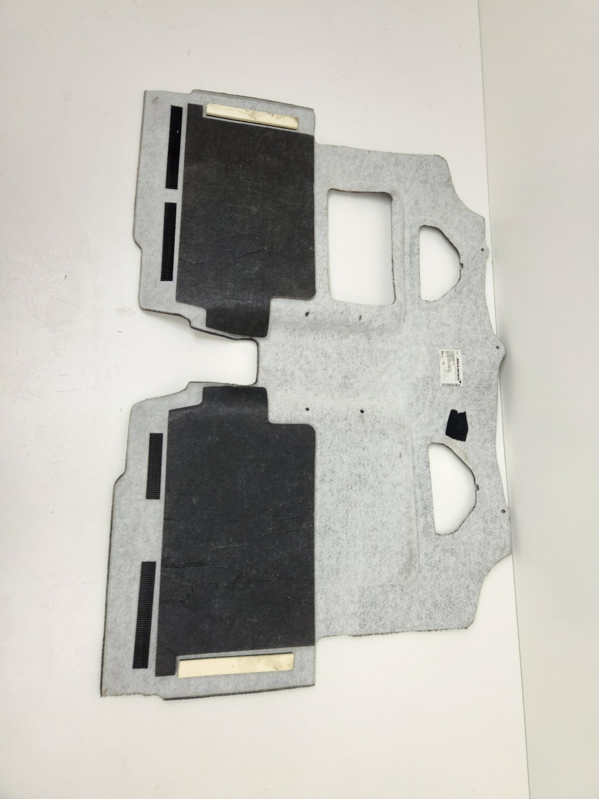 2015-2016 MCLAREN 650S SPIDER REAR WALL CARPET PANEL BLACK 11N2892SP OEM 