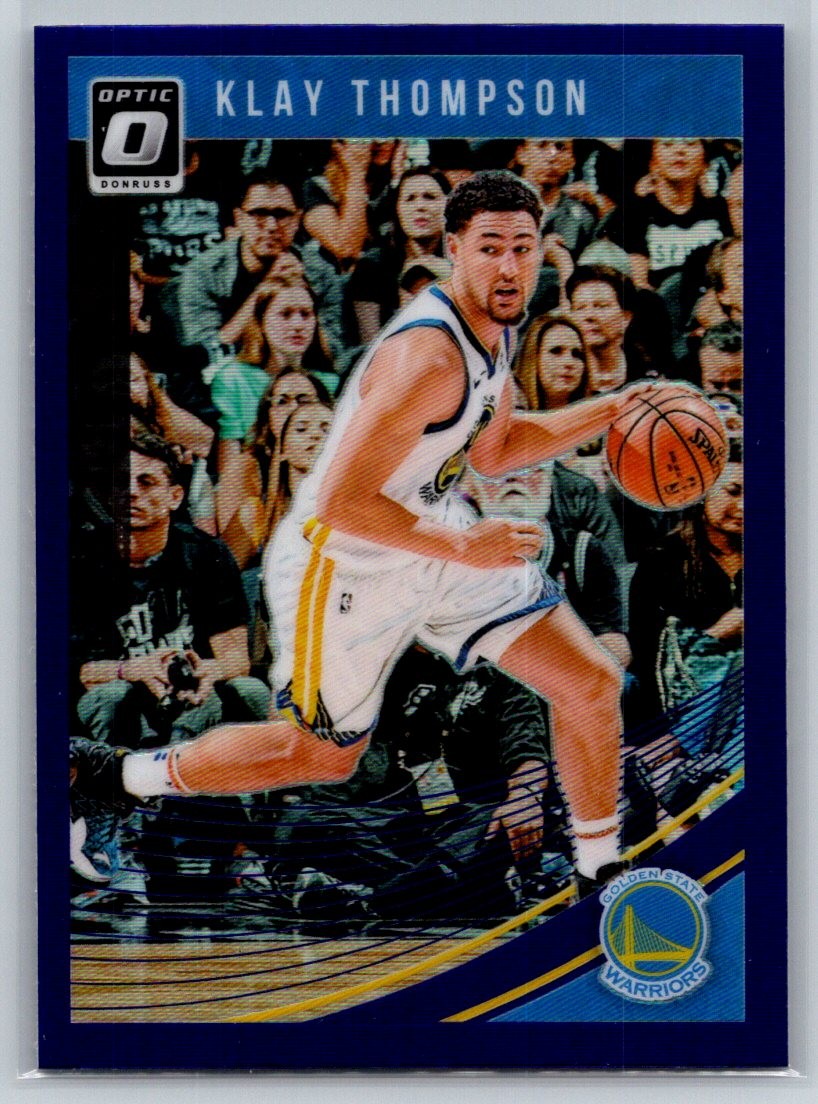 2018-19 Donruss Optic #12 Klay Thompson Purple