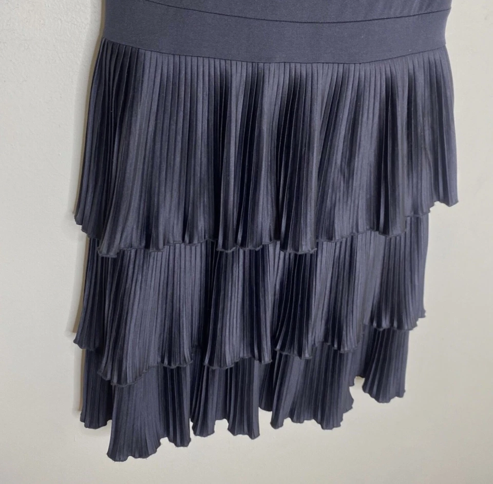 Mini Vestido de Cóctel Arden B Negro Elastizado Formal Noche Talla Pequeña Foto 4 de 4