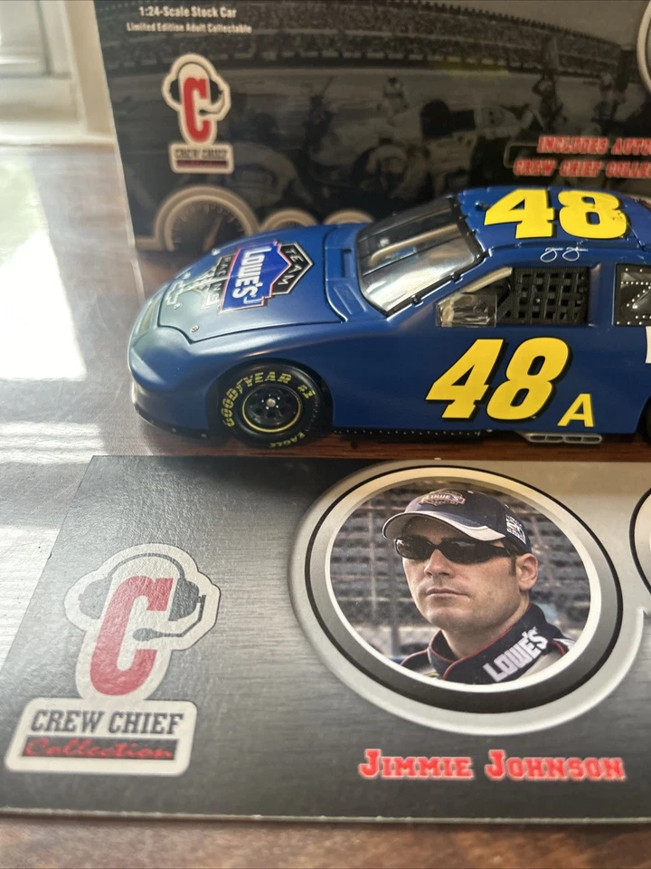 Jimmie Johnson 2005 #48 Lowe's Test Car Crew Chief Collection 1 de 2508 - usado Foto 2 de 4