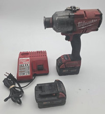Milwaukee 2865-20 M18 FUEL High-Torque Impact Wrench w/ 2 Batteries & Charger