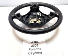 03-10 Oem Porsche Cayenne 955 957 Steering Wheel Leather Black 03-10 Oem Porsche Cayenne 955 957 Steering Wheel Leather Black