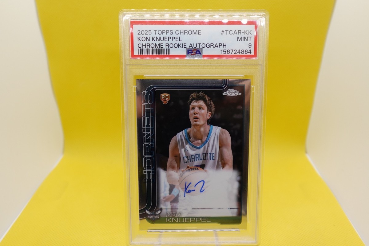 NBA topps chrome ダニロガリナリ　RC auto　2/5 2025-26 Topps Chrome - Rookie Autographs Kon Knueppel #TCAR-KK (AU