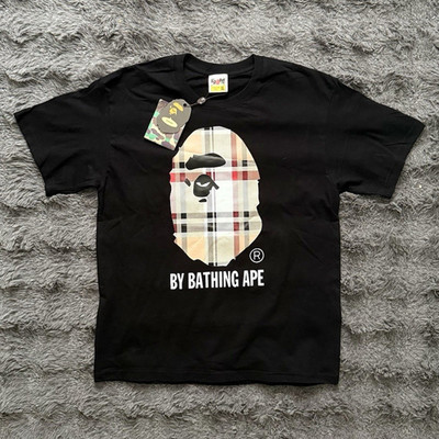 A Bathing Ape BAPE Herren T-Shirt Schwarz