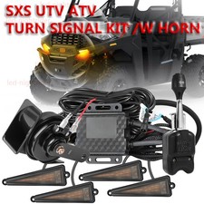 For Polaris Ranger XP 900 1000 UTV Turn Signal Kit Horn Street Legal Plug & Play