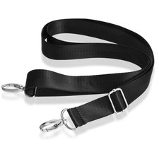 1 Inch Wide Universal Adjustable Crossbody Purse Strap Replacement with Clips