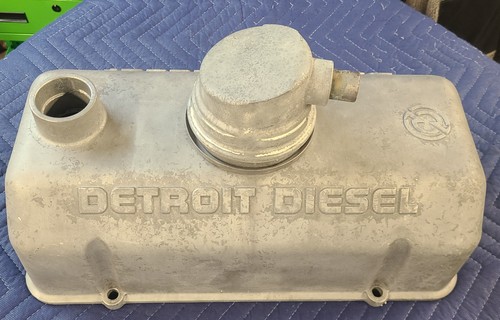 Detroit Diesel Tall Aluminum Valve Cover Jake Brake 353 Or 6V53 With Oil Fill