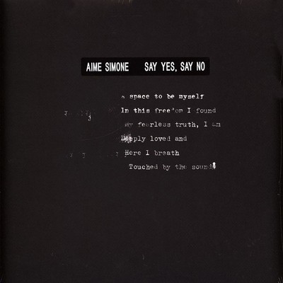 Aime Simone - Say Yes Say No (Vinyl LP - 2022 - EU - Original)