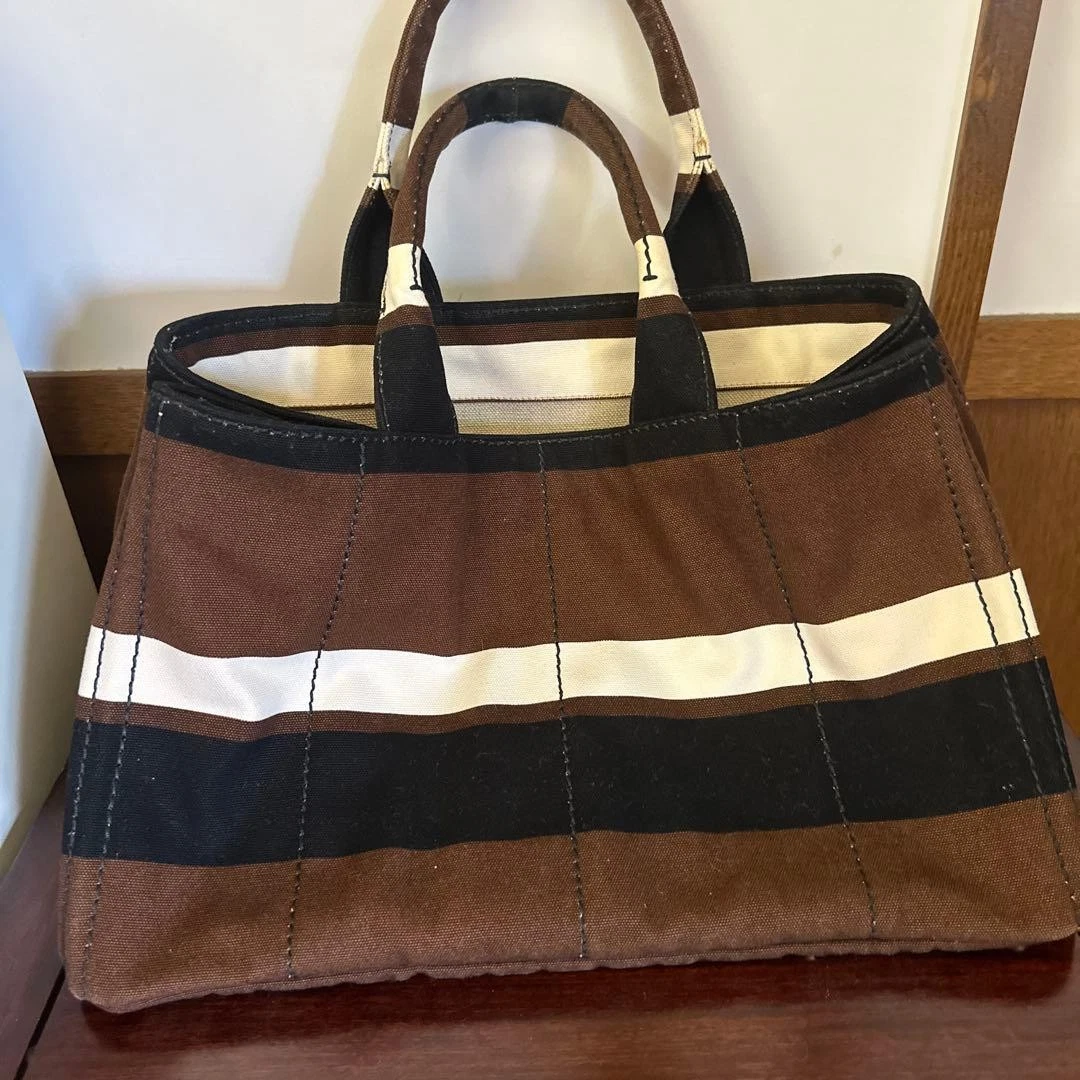 PRADA Striped Bags & Handbags for Women for sale - eBay