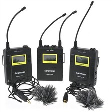 Saramonic UwMic9 Wireless Mic System TX/RX/RX 