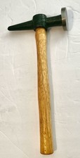 Vintage Unbranded Spot Pick Auto Body Hammer with 1 1/2" Smooth Face Clean One!