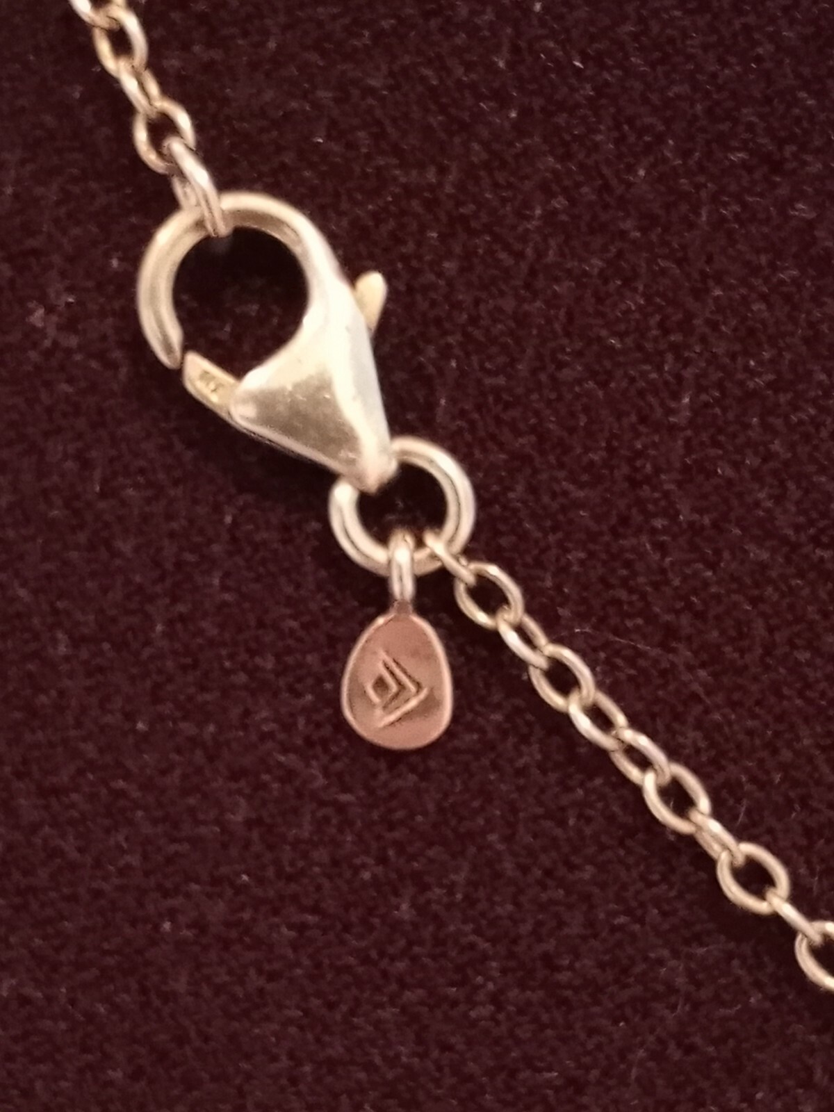 Silpada~ Rare Sterling Silver 925~ Flip A Coin~MOP  Pendant NECKLACE image 3