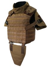 Coyote Weste Größe M Tactical Combat Einsatzweste, Körperschutz Modular