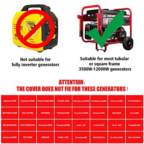 Generator Covers While Running,Outdoor Generator Running Cover