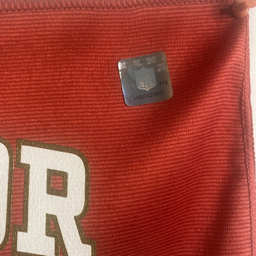 San Francisco 49ers Do It For The BayTicketmaster Bud Light SF Red RallyTowel - Picture 2 of 2