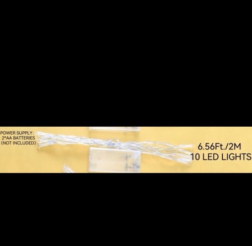led decorative string light 2m /6.56 Ft 10 Led Lights garlands - Picture 3 of 9